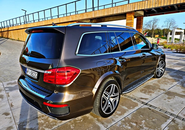 Mercedes-Benz GL cena 122000 przebieg: 343000, rok produkcji 2013 z Wąchock małe 781